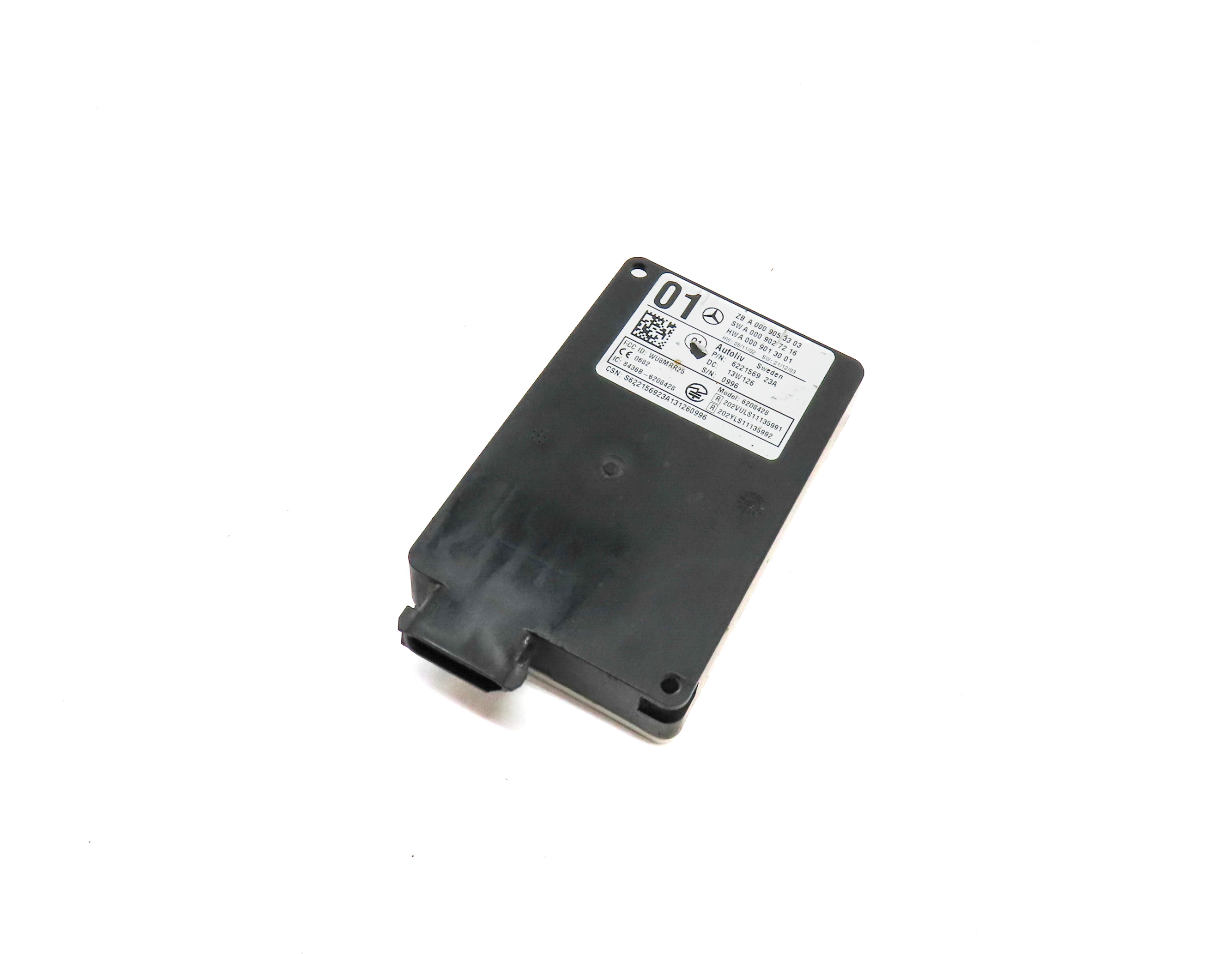 2013 MERCEDES ML350 (W166) REAR DRIVER ASSIST BLIND SPOT RADAR SENSOR MODULE — exact item pictured